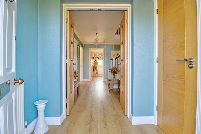 Hallway With Double Doors