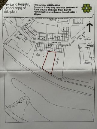 Land for sale in Crooke Road, Standish Lower Ground, Wigan