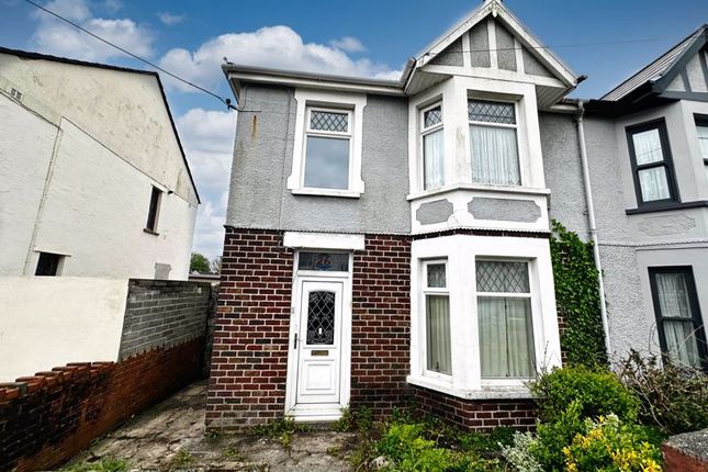 Thumbnail Semi-detached house for sale in Giants Grave Road, Briton Ferry, Neath