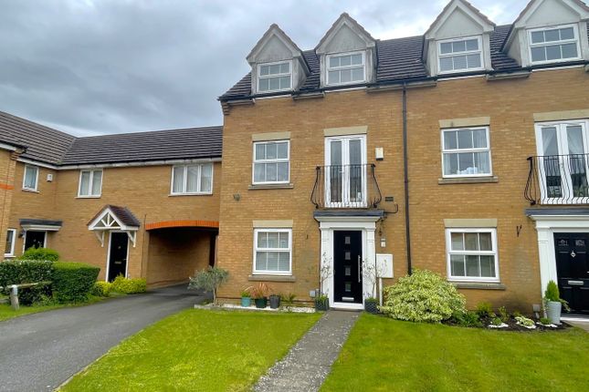 Thumbnail End terrace house for sale in Breezehill, Wootton, Northampton