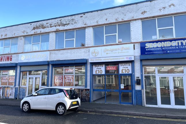 Retail premises to let in Percy Road, Birmingham
