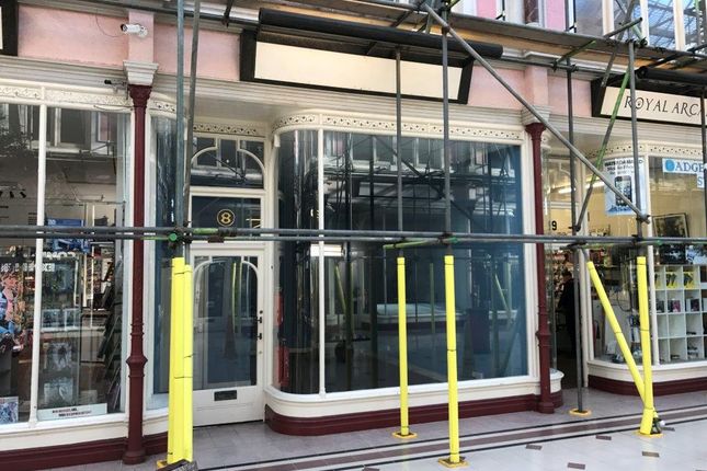 Retail premises to let in The Royal Arcade, Unit 8, Boscombe, Bournemouth, Dorset