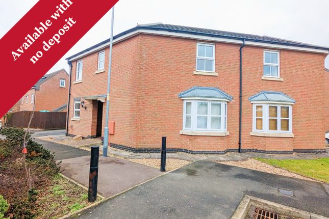 Thumbnail Semi-detached house to rent in Tom Childs Close, Grantham