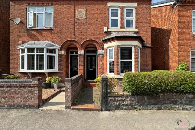 Semi-detached house for sale in Gladstone Street, Winsford