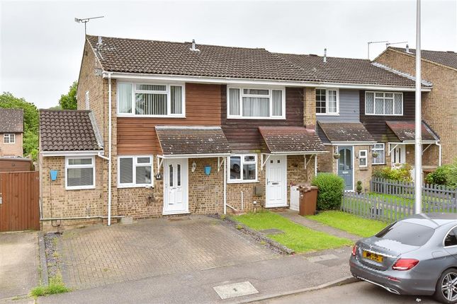 Thumbnail End terrace house for sale in Clandon Road, Lords Wood, Chatham, Kent