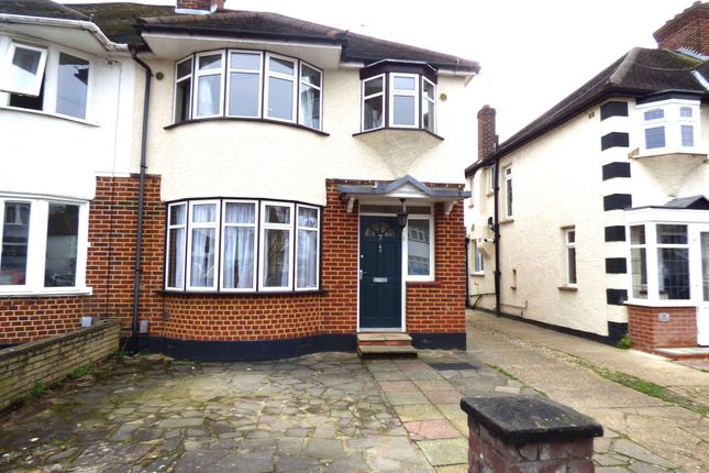 Thumbnail Semi-detached house to rent in River Way, Ewell, Epsom