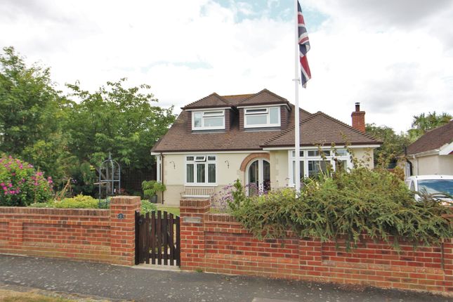 Thumbnail Detached bungalow for sale in The Leaway, Portchester, Fareham