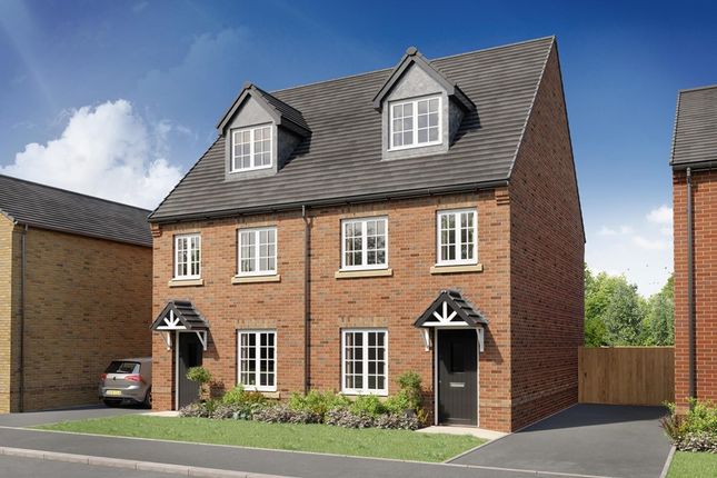 Thumbnail Semi-detached house for sale in "The Braxton - Plot 3" at Milestone Drive, Doncaster