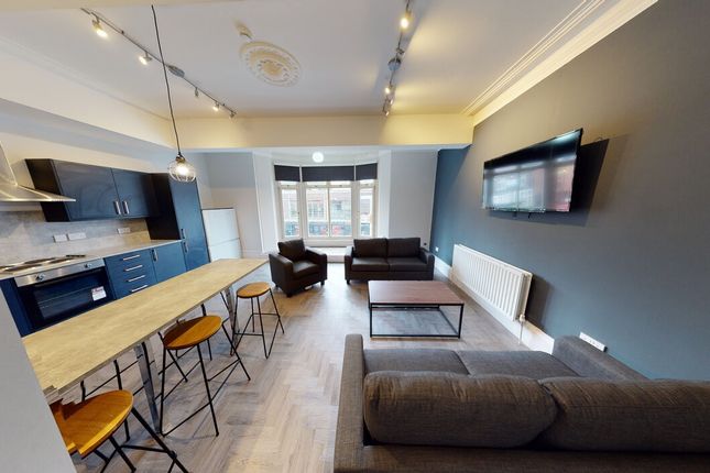 Contemporary Open-Plan Living Area With Comfortabl...