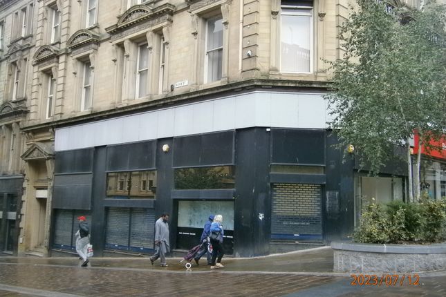 Retail premises to let in 47A Kirkgate, Bradford