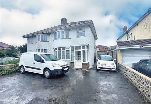 Semi-detached house for sale in Locking Road, Weston-Super-Mare, North Somerset.
