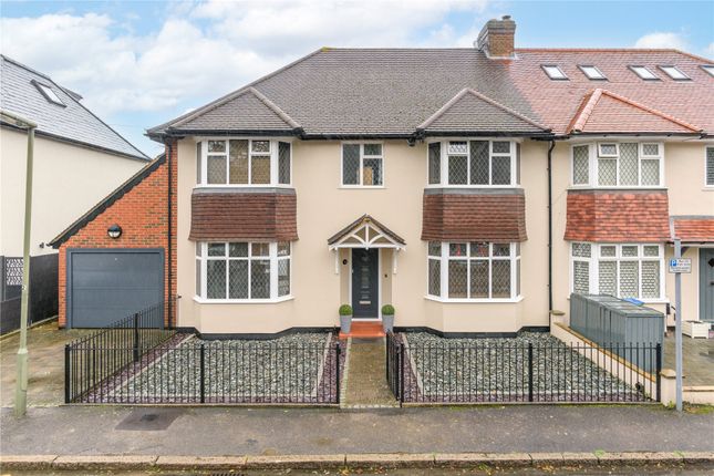 Thumbnail Semi-detached house for sale in Cleveland Close, Walton-On-Thames, Surrey