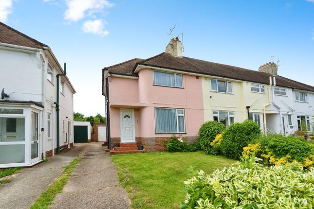 Thumbnail End terrace house for sale in Bramber Road, Worthing, West Sussex