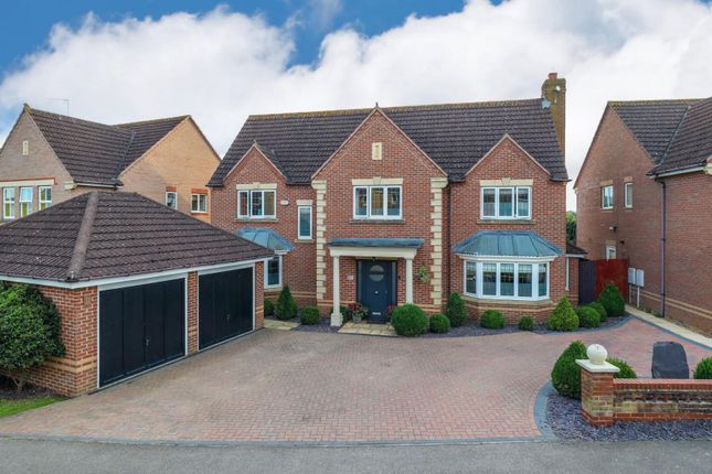 Thumbnail Detached house for sale in Martlet Close, Wootton, Northampton