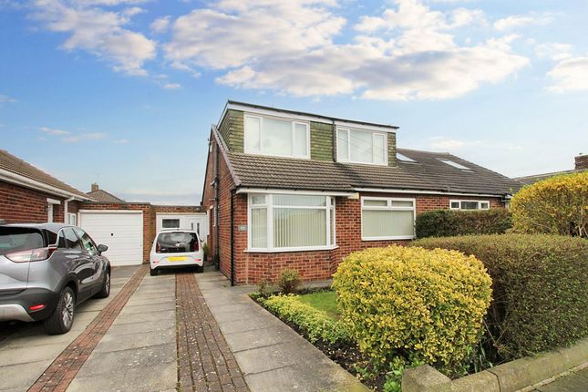 Thumbnail Bungalow for sale in Canterbury Way, Wideopen, Newcastle Upon Tyne