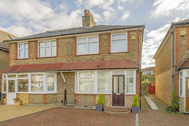 Thumbnail Semi-detached house for sale in Fullers Way North, Tolworth, Surbiton