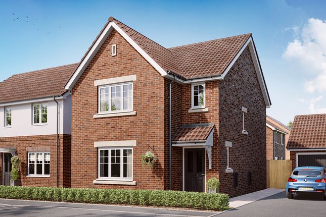 Thumbnail Detached house for sale in "The Hatfield" at Yellowhammer Way, Calverton, Nottingham