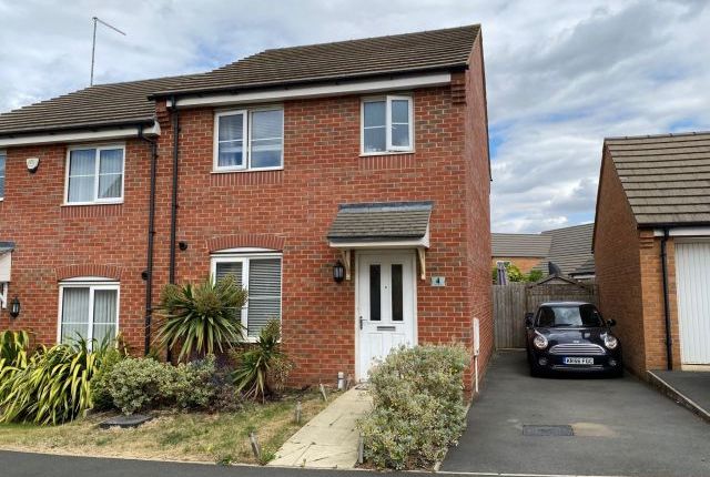 Thumbnail Semi-detached house for sale in Clubtail Way, Pineham, Northampton