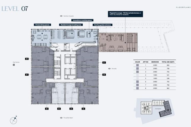 Flat for sale in Port Street, Manchester