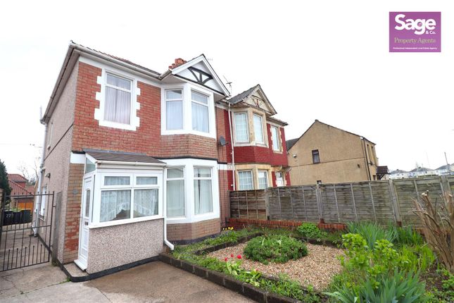 Semi-detached house for sale in Liswerry Road, Newport