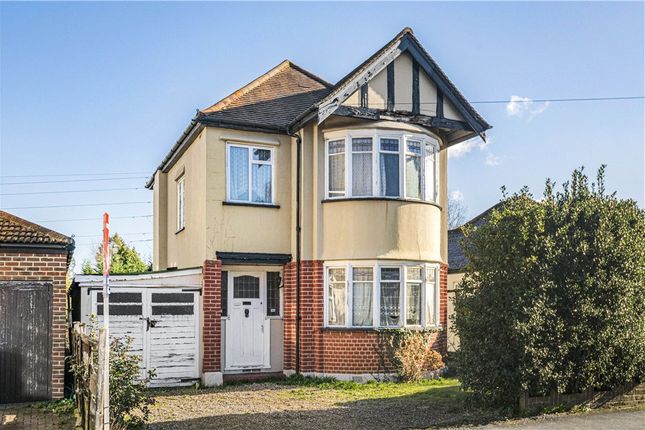 Thumbnail Detached house for sale in Hollies Avenue, West Byfleet, Surrey