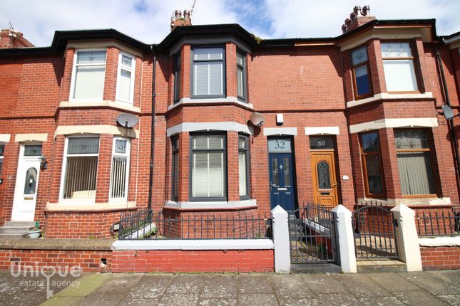 Thumbnail Terraced house for sale in Burns Road, Fleetwood