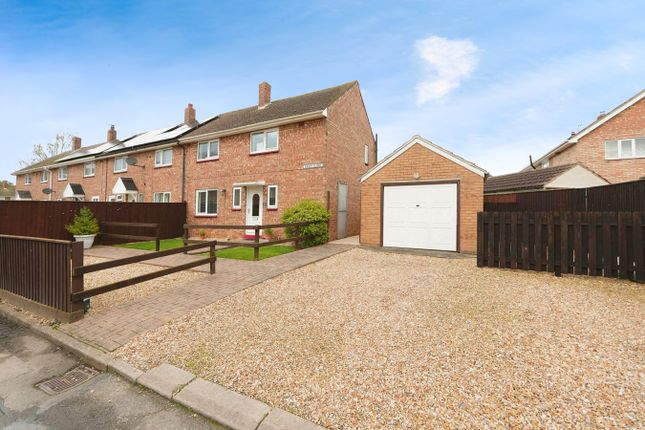 Thumbnail End terrace house for sale in Sandy Close, North Cotes, Grimsby