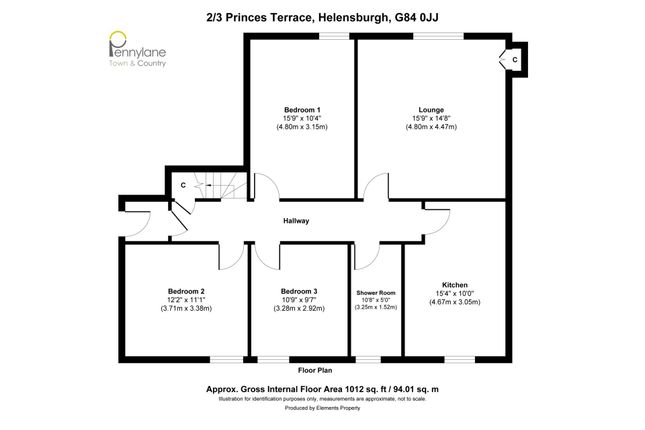 Flat for sale in Princes Terrace, Kilcreggan, Helensburgh