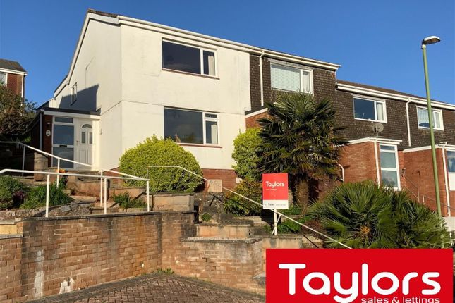 Thumbnail End terrace house for sale in Sutton Close, Torquay