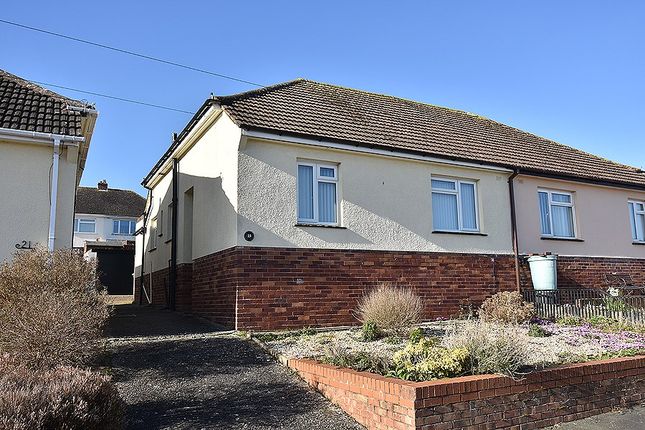 Thumbnail Semi-detached bungalow for sale in Central Avenue, Exeter