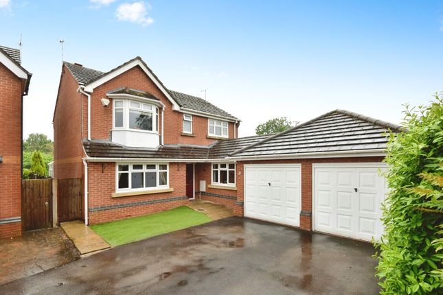 Thumbnail Detached house for sale in St. Gabriels Court, Alsager, Stoke-On-Trent, Cheshire