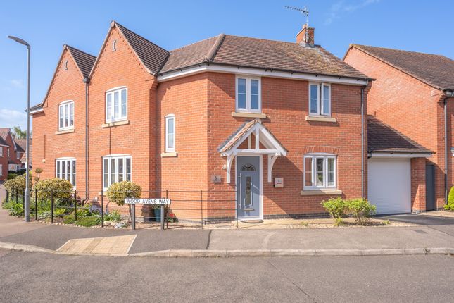 Thumbnail Semi-detached house for sale in Wood Avens Way, Desborough, Kettering