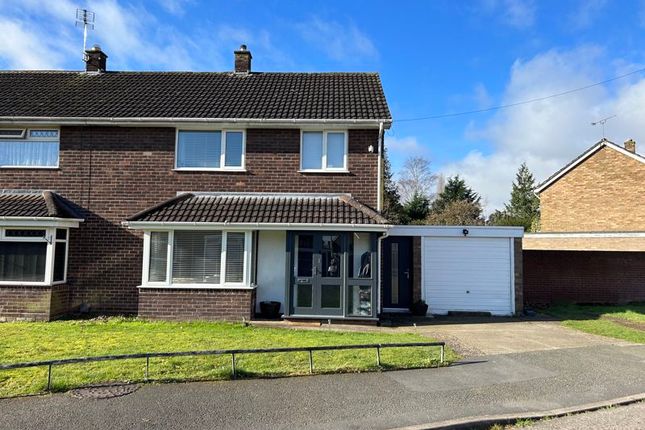 Thumbnail Semi-detached house for sale in Ffordd Jarvis, Acton, Wrexham