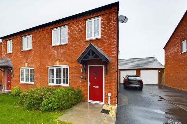 Thumbnail Semi-detached house to rent in Sherholt Road, Rolleston-On-Dove, Burton-On-Trent