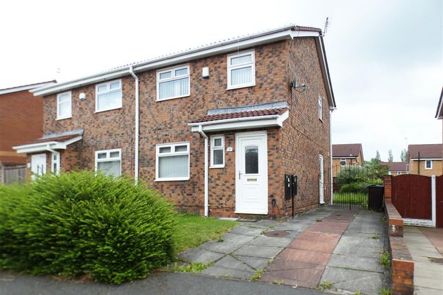 Semi-detached house for sale in Ripon Close, Huyton, Liverpool