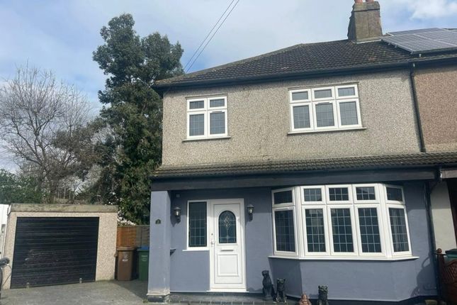Thumbnail Semi-detached house to rent in Ruskin Grove, Welling, Kent