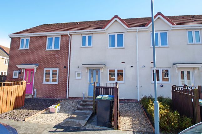 Thumbnail Terraced house to rent in Hilltop View, Langley Park, Durham