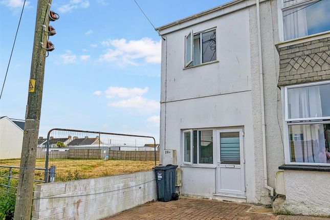Thumbnail End terrace house for sale in Porth Bean Road, Porth, Newquay