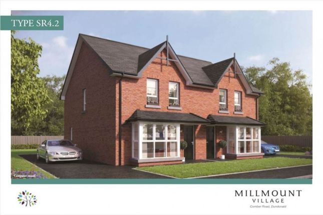 Semi-detached house for sale in Millmount Village, Comber Road, Dundonald