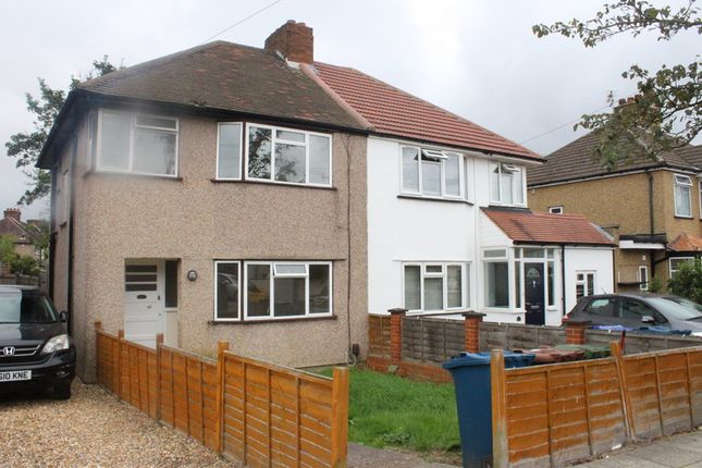 Thumbnail Semi-detached house to rent in Stanhope Avenue, Harrow