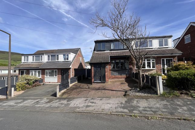 Semi-detached house for sale in Crantock Drive, Stalybridge
