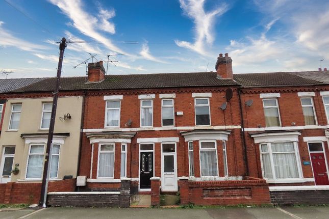 Thumbnail Terraced house to rent in Minshull New Road, Crewe, Cheshire
