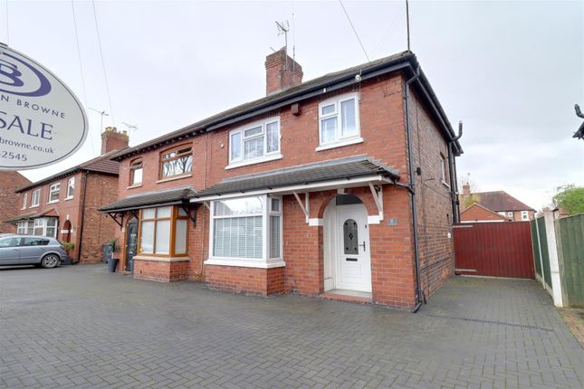 Semi-detached house for sale in Manor Way, Crewe