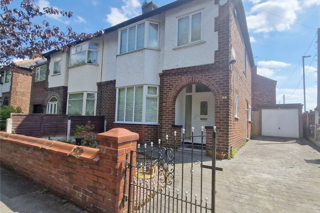 Thumbnail Semi-detached house for sale in Glen Avenue, Blackley, Manchester