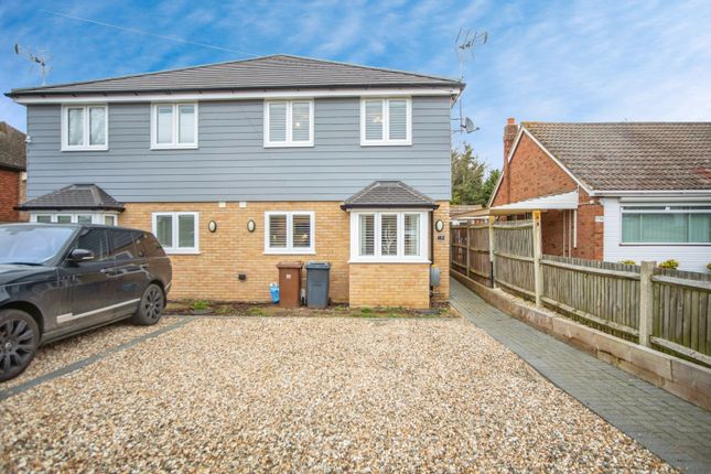 Thumbnail Semi-detached house for sale in Tennyson Avenue, Cliffe Woods, Rochester, Kent