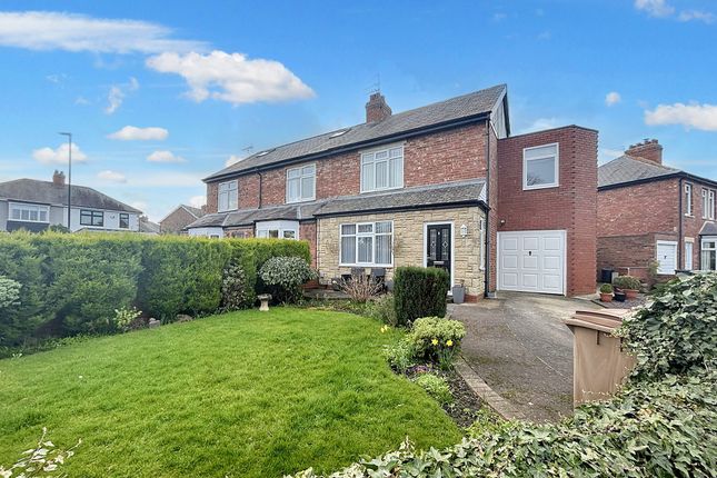 Semi-detached house for sale in Tarset Road, South Wellfield, Whitley Bay
