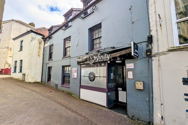 Retail premises for sale in Guildhall Square, Carmarthen, Carmarthenshire.