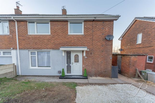 Semi-detached house for sale in Petersmith Drive, New Ollerton, Newark