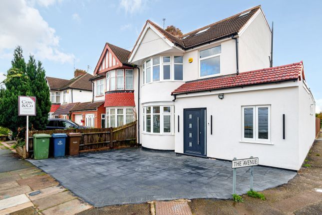 Thumbnail Semi-detached house for sale in Hillcroft Avenue, Pinner