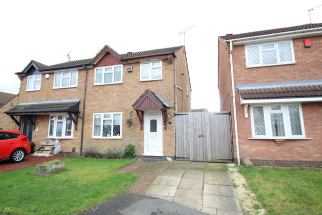 Semi-detached house for sale in Cotman Close, Bedworth, Warwickshire